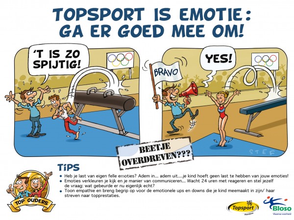 Topsport: Tips van Bloso voor ouders van potentiële topsporters!