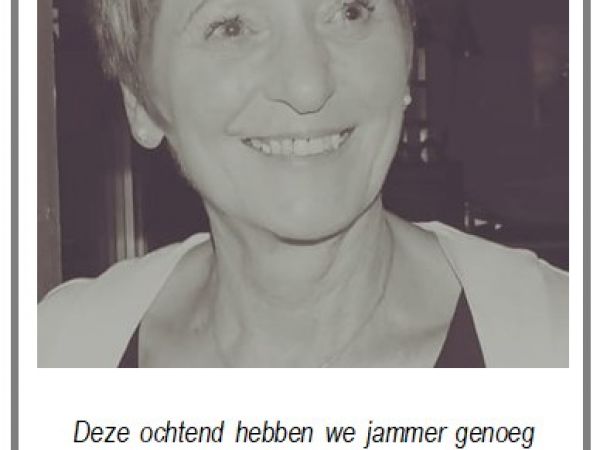 In memoriam: Dany Limbourg, oprichtster van Rijbaan Piet