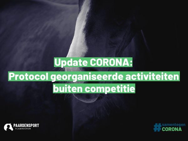 Corona: Protocol georganiseerde activiteiten buiten competitie/sporttrainingen