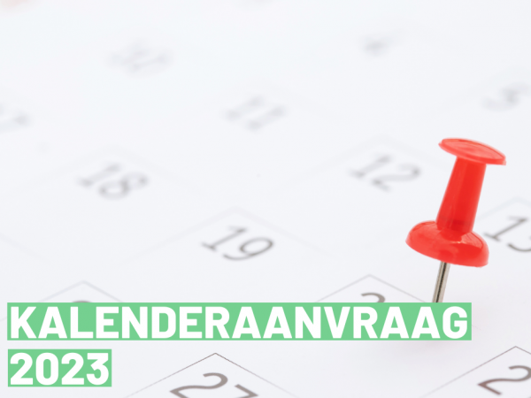 Competitie: Kalenderaanvraag 2023 gaat van start!