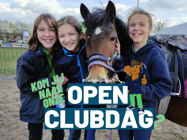Clubs: Organiseer een Openclubdag in september!