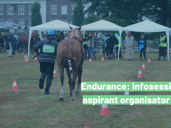 Endurance: infosessie aspirant organisator