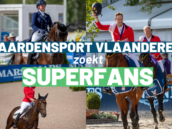 Algemeen: Paardensport Vlaanderen zkt superfans!