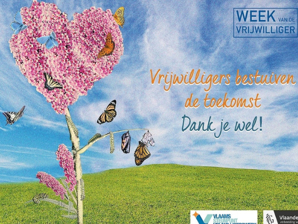 Week van de Vrijwilliger: Een welgemeende dankjewel!