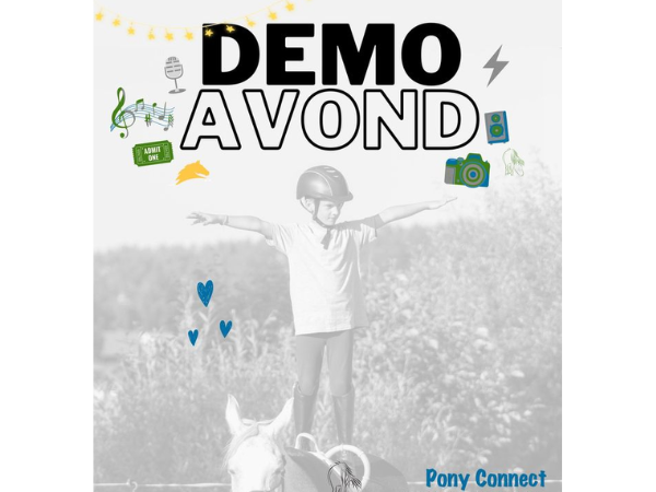 Clubs: Demoavond bij Pony Connect!