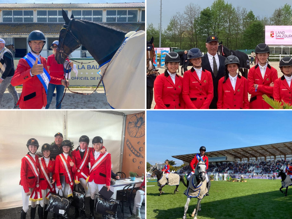 Jumping: Throwback Thursday: Podiumplaatsen op Nations Cup La Baule & Lamprechtshausen