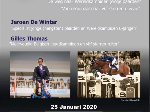 Clubs: Springclinic met talenten Jeroen De Winter en Gilles Thomas op 25 januari
