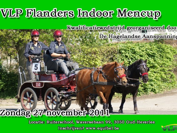 Mennen: Startlijst Flanders Indoor Mencup Oud-Heverlee 27/11